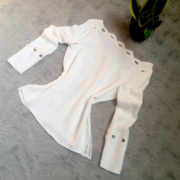 Massimo Dutti Tops - MASSIMO DUTTI | White Blouse